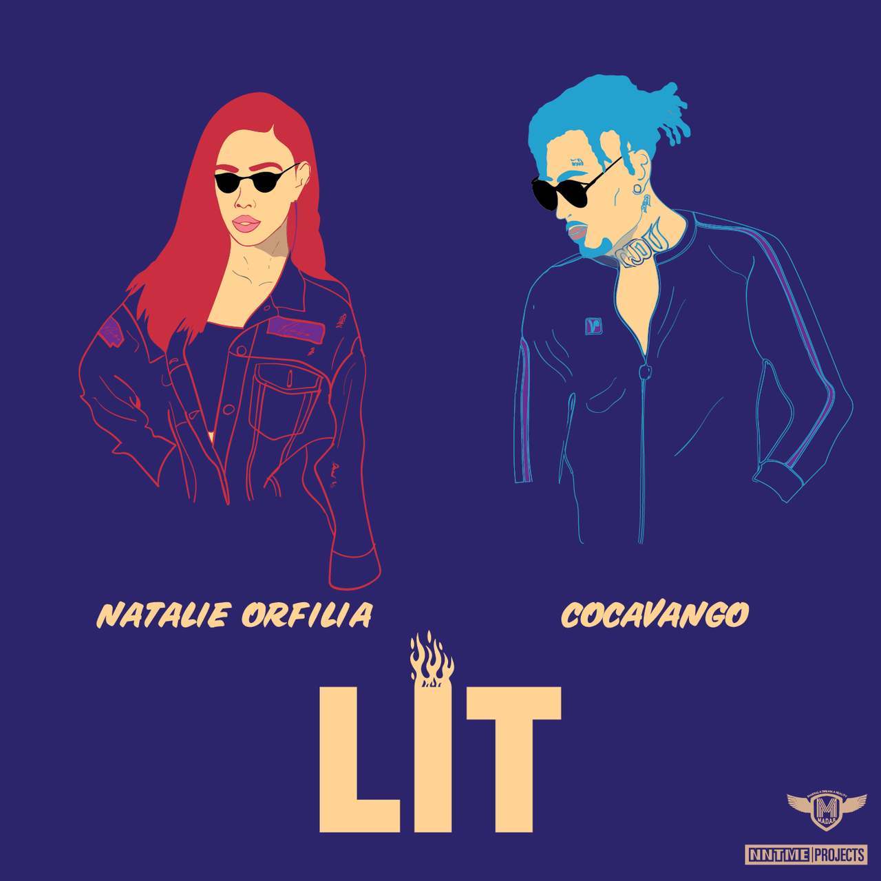 Lit by Nataile Orfilia cover art